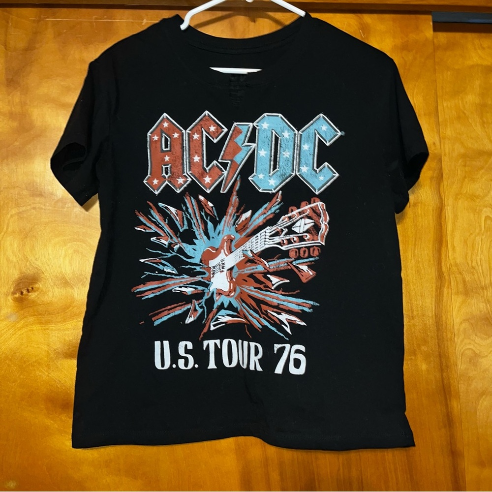 AC/DC Black Graphic T-Shirt